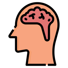 brain line icon