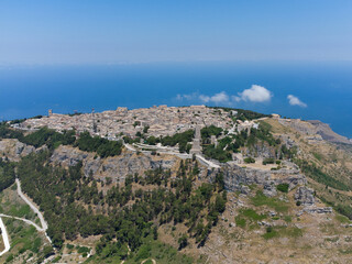 immagini aeree di erice