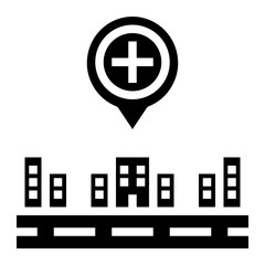 location glyph icon