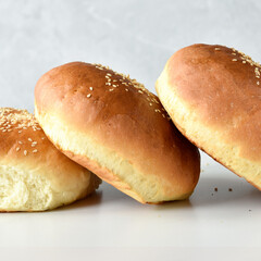 bun with sesame seeds