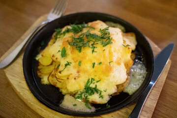potatoes with cheese