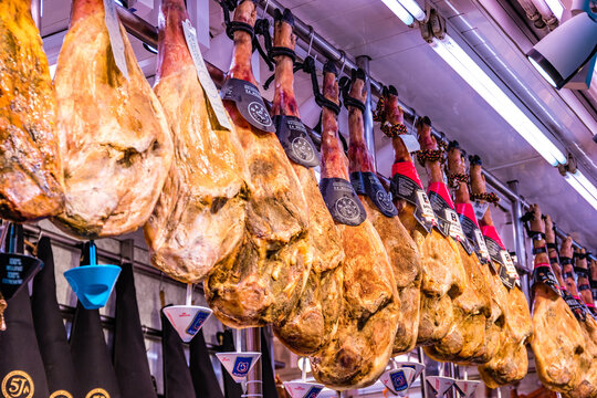 Hamon at The Valencian Mercado Central.