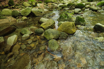 自然風景　渓谷イメージ　