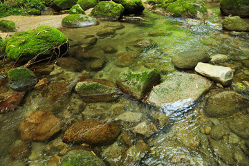 自然風景　渓谷イメージ　