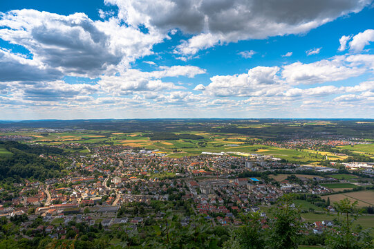 Blick auf Heubach im Ostalbkreis
