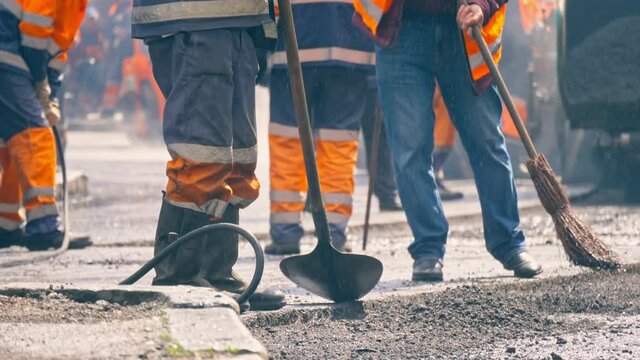 Road repair industry asphalt construction traffic transport