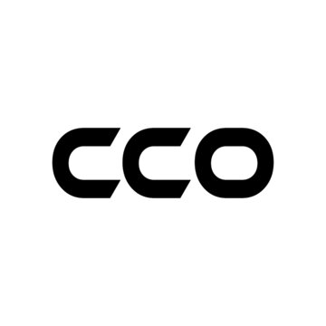 CCO letter logo design with white background in illustrator, vector logo modern alphabet font overlap style. calligraphy designs for logo, Poster, Invitation, etc.