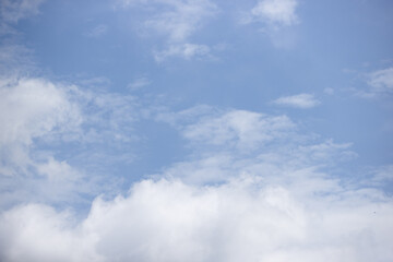 Obraz premium blue sky with clouds