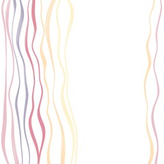 Watercolor background with gradient stripes and waves. Colorful wallpaper