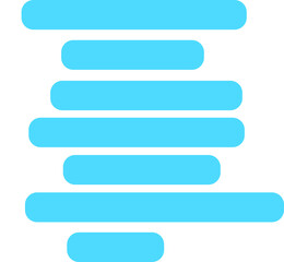 Obraz premium center alignment vector icon