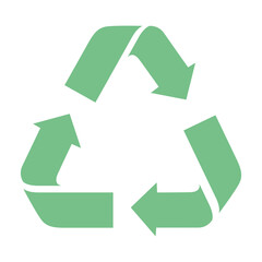 Obraz premium recycling symbol illustration