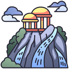 olympus mountain icon