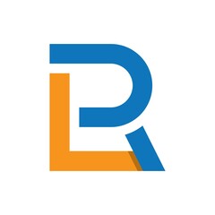 LR Letter logo business template