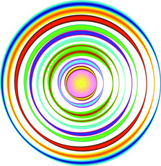  colorful mandala with geometric patterns 