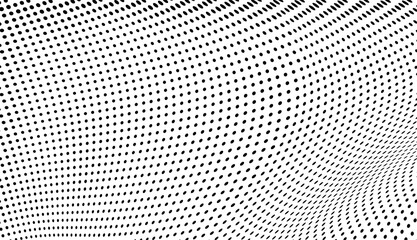 The halftone texture is monochrome. Vector chaotic background