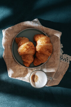 Croissant And Coffee 