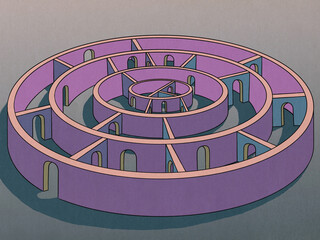 Circular Maze
