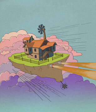 Flying House