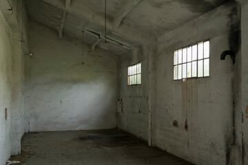 Old destroyed building