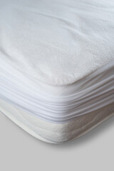 Moisture-proof cover on the orthopedic mattress to protect against water and dust mites