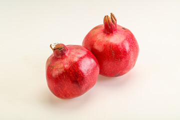 Fresh ripe and sweet pomegranet fruit