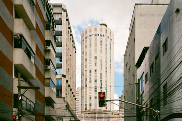 Round building in São Paulo 