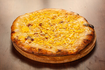 Georgian traditional cuisine – Khachapuri with cheese
