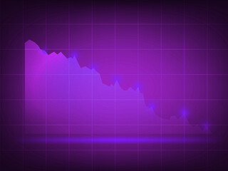 3d rendering Stock market online business concept. business Graph and business theme