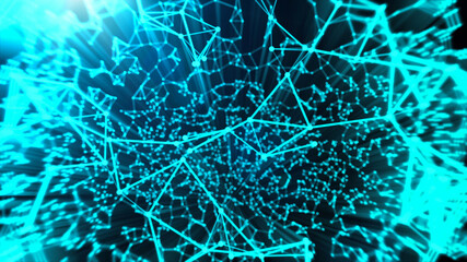 abstract background with bubbles