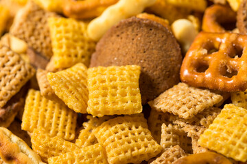 Homemade Salty Party Snack Mix