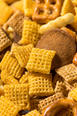 Homemade Salty Party Snack Mix