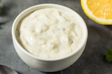 Homemade Creamy Tartar Sauce