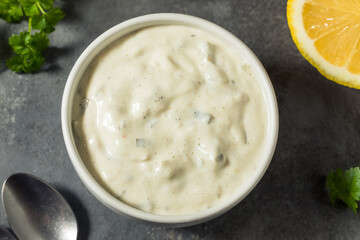 Homemade Creamy Tartar Sauce