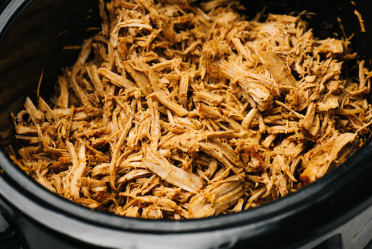 Shredded Pulled Pork In A Crockpot