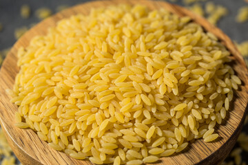 Raw Organic Dry Orzo Pasta