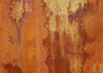 Background: rusty metal sheet