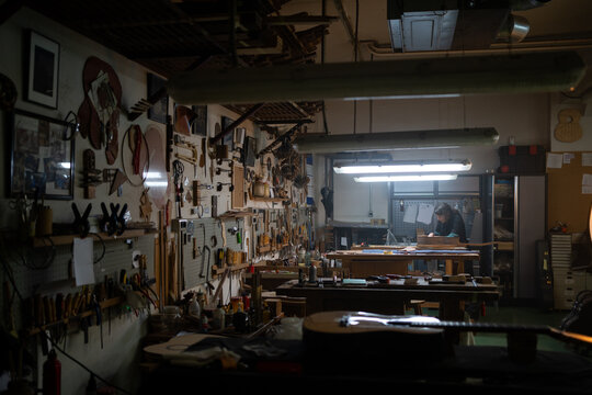 Guitar Atelier Luthier Studio.
