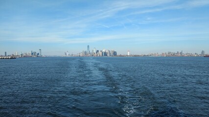 Hudson River at New York, United States of America - Over the Horizon