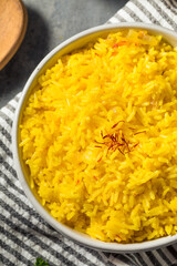 Homemade Healthy Saffron Rice