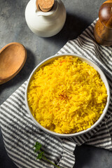 Homemade Healthy Saffron Rice