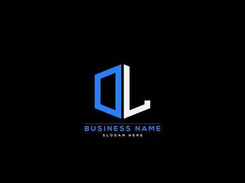 Letter DL Logo, creative dl logo icon vector for business