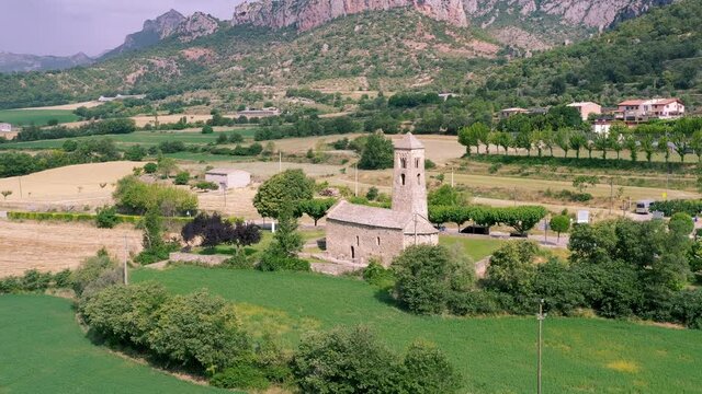 Hermitage of Sant Marc de Batlliu in Coll de Nargo, Spain