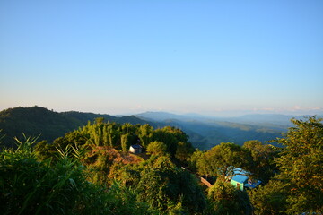 Blue sky with some clouds. blue sky clouds, summer skies, cloudy blue sky