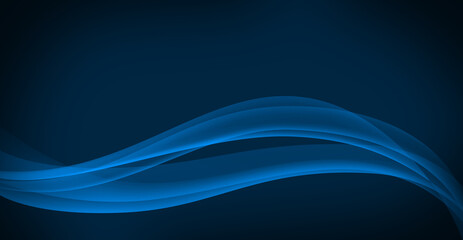 グラデーションの曲線素材