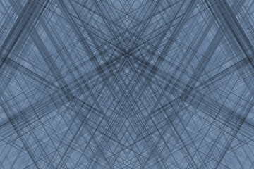 Abstract stripes on a blue background.