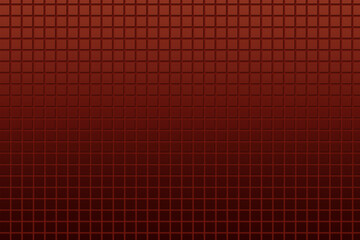 geometric abstract graphic design - square shapes on red background.