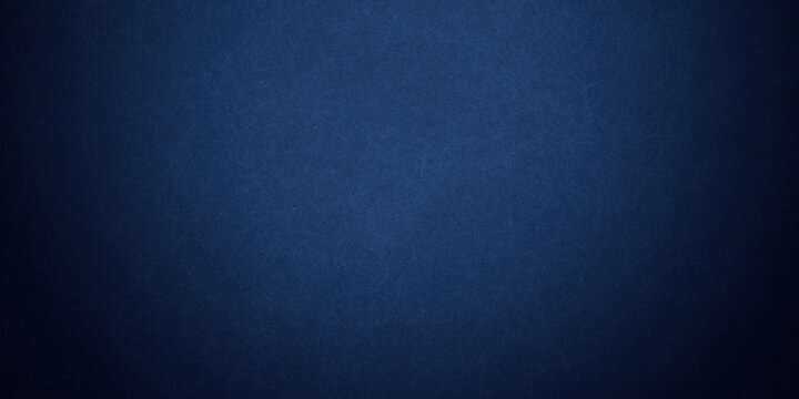 Texture of old navy grunge blue paper closeup background
