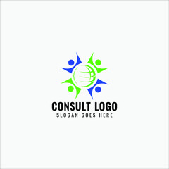 Consul logo design vector