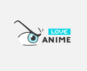 I love anime message