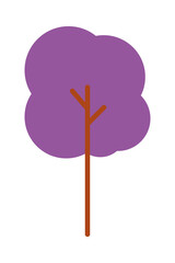 purple tree icon